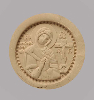 Печать для просфор диам.55 мм Ахтырская БМ Печать для просфор диам.55 мм Ахтырская БМ