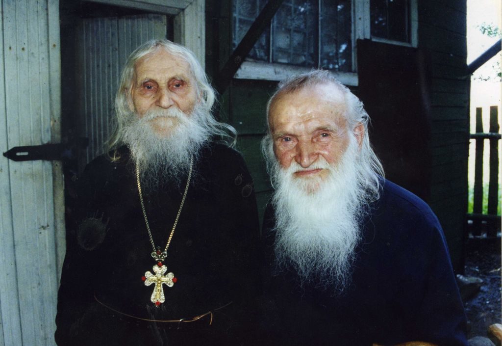 Протоиерей Василий Швец с отцом Николаем Гурьяновым