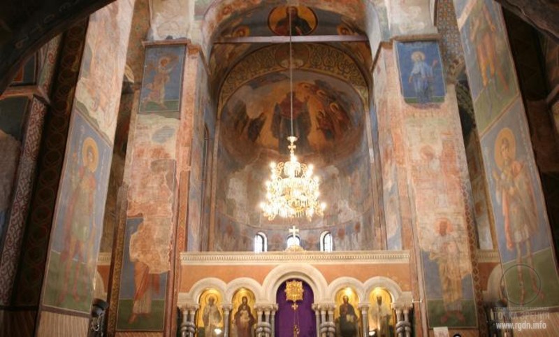 Престольный праздник в одном из древнейших на Руси киевском Свято-Кирилловском монастыре 