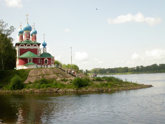 Угличский кремль, церковь Дмитрия на крови 1692 г.