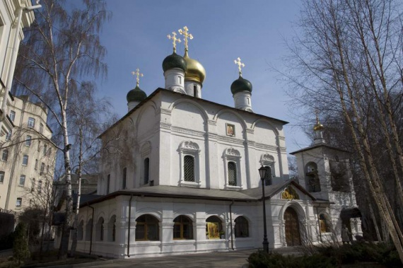 Сретенский монастырь в Москве.