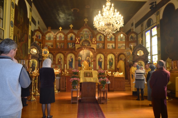 Престольный праздник в русском Свято-Андреевском соборе Филадельфии