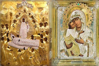 Икона Богородицы Умиление Псково-Печерская