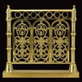 Решетка на солею №1 золочение Решетка на солею №1 золочение