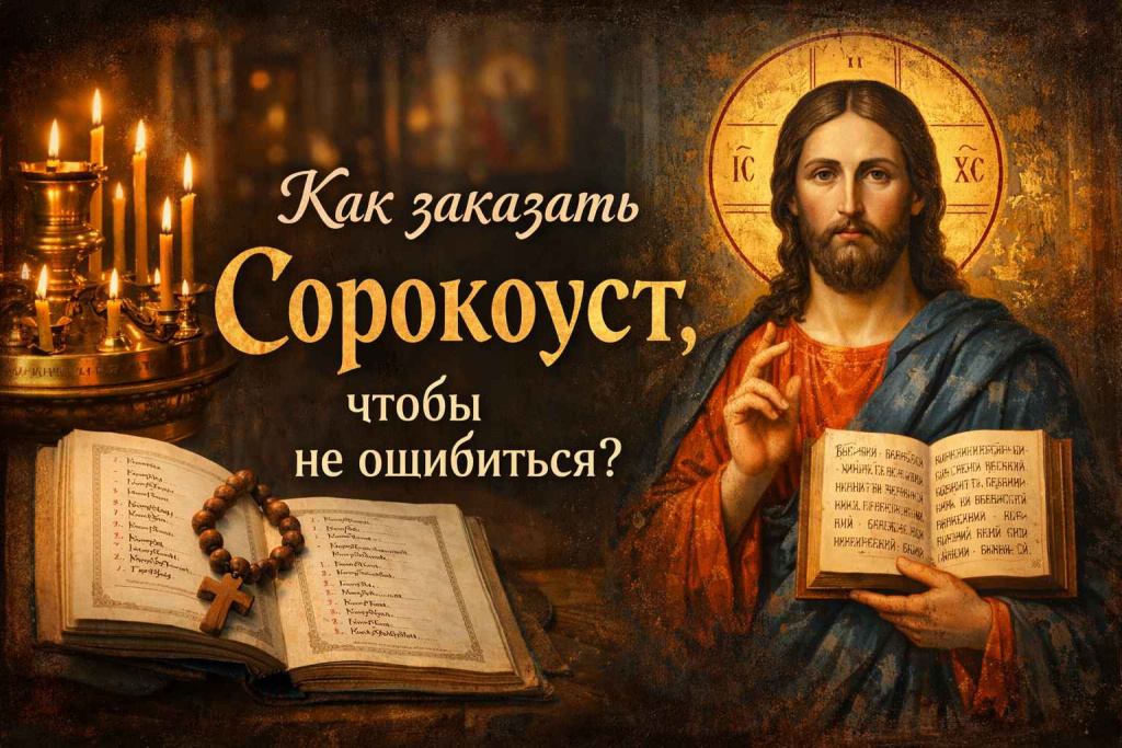 Как заказать сорокоуст, чтобы не ошибиться