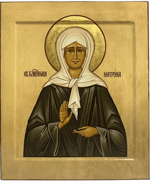 Именная икона Блаженная Матрона Московская