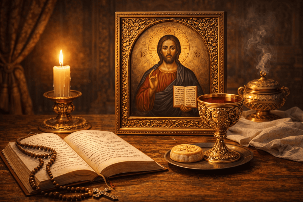 икона и чаша