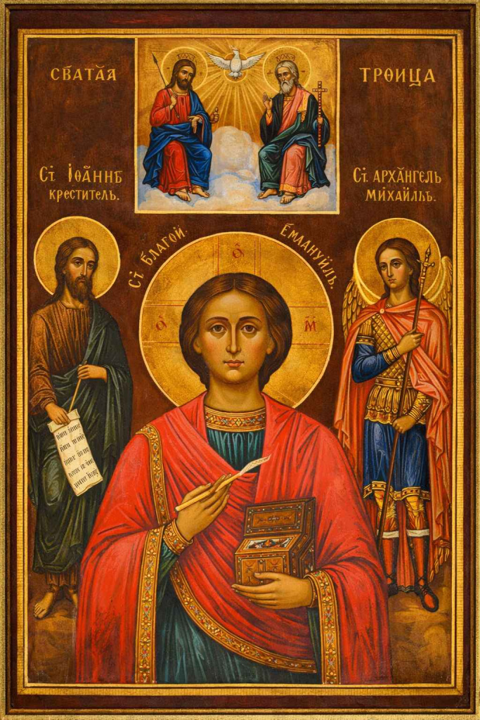 Икона Целитель Пантелеимон