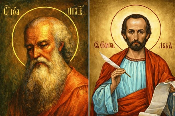 Святые Иоанн и Лука