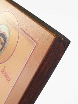 Икона под старину Святая Аглаида Римская