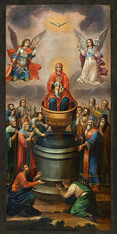 Богородица "Живоносный Источник" (арт. БЖИ-801)