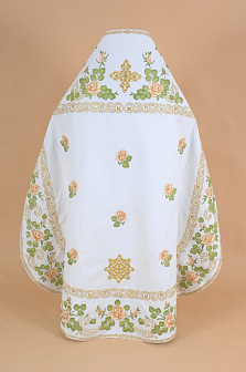 Облачение иерейское №33 вышитое по шерсти (гладь)