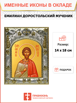Икона Емилиан Доростольский мученик