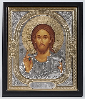 Икона Пресвятой Богородицы Казанская в окладе