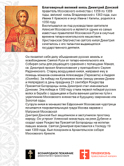 Икона Дмитрий Донской благоверный князь с золочением в киоте 18х21х4 см