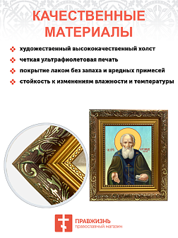 Образ святого Александра Свирского, преподобного, 09А3