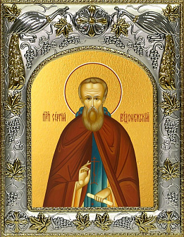 Икона Сергий Радонежский
