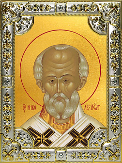 Икона НИКОЛАЙ Чудотворец, Архиепископ Мирликийский, Святитель Икона НИКОЛАЙ Чудотворец, Архиепископ Мирликийский, Святитель