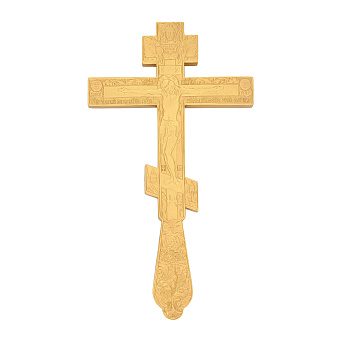 Крест напрестольный гальванопластика малый / золочение Крест напрестольный гальванопластика малый / золочение