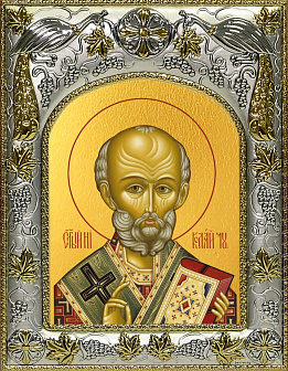 Икона НИКОЛАЙ Чудотворец, Архиепископ Мирликийский, Святитель