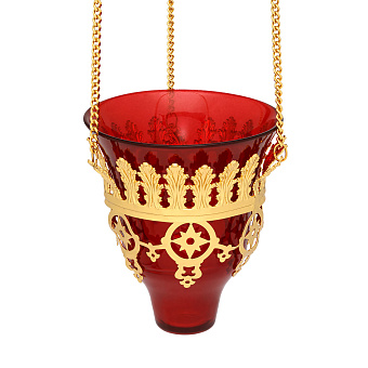 Лампада подвесная №104 золочение Лампада подвесная №104 золочение