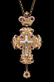 Крест наперсный № 72 /золочение/