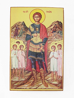 Икона под старину Святой Уар