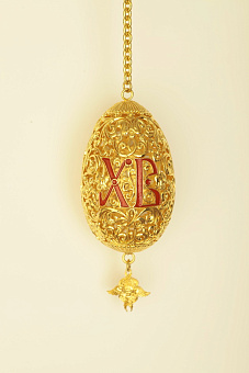 Яйцо пасхальное сувенирное литое №1 Яйцо пасхальное сувенирное литое №1