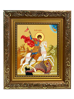 Образ святого Георгия Победоносца, великомученика, воина, 09Г4