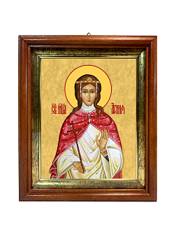 Образ святой Агнии (Анны) Римской, мученицы и девы, 10А9 Образ святой Агнии (Анны) Римской, мученицы и девы, 10А9