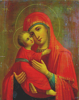 Икона Пресвятой Богородицы Владимирская Икона Пресвятой Богородицы Владимирская