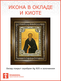 Икона НИКОН Радонежский, Преподобный