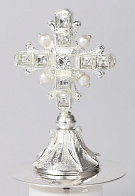 Крест на митру №14 / серебрение