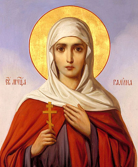 Икона под старину Галина Коринфская