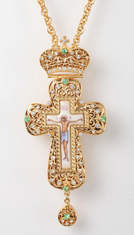 Крест наперсный № 69 /золочение/ Крест наперсный № 69 /золочение/