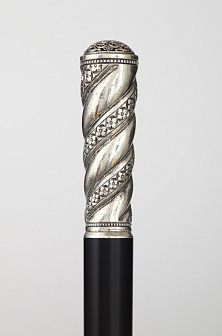 Посох гальванопластический разборный с литьевым окончанием / серебрение