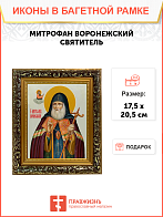 Образ святого Митрофана (в схиме Макария), епископа Воронежского, 09М1