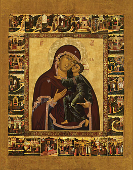 Икона Богородица ''Толгская'' со сказаниями