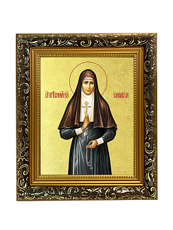 Икона "Елизавета", св. прпмч. вел. кнг., с золочением поталью, 10022-УЛ