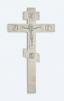 Крест напрестольный малый с никелем