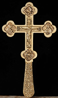 Водосвятный крест с золочением