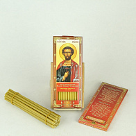 Свечи для дома №80 (12шт, 18см, 1ч), Иоанн Сочавский