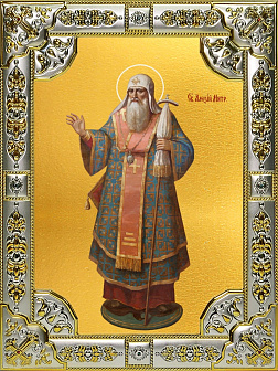 Икона Алексий, митрополит Московский, святитель, чудотворец