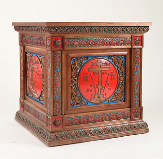 Облачение престола №492 1.0х1.0 тябловый с прорисовкой эмалью