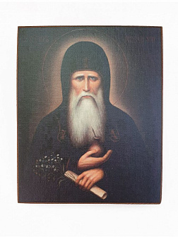 Икона под старину Преподобный Агапит Печерский