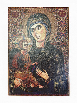 Икона под старину Византийская Божией Матери