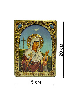 Икона ИУЛИЯ (Юлия) Карфагенская, Корсиканская, Мученица (ПОДАРОЧНАЯ)