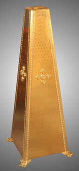 Подставка под хоругви золочение Подставка под хоругви золочение