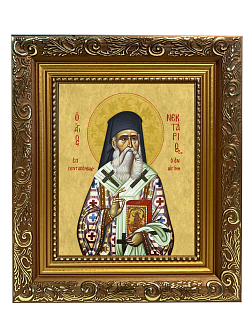 Образ святого Нектария (Кефаласа), митрополита Эгинского и Пентапольского, 09Н8