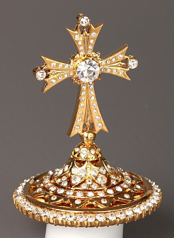 Крест на митру №12 / золочение